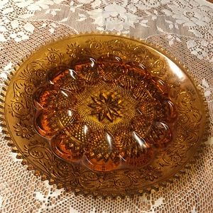 Vintage deviled egg plate.